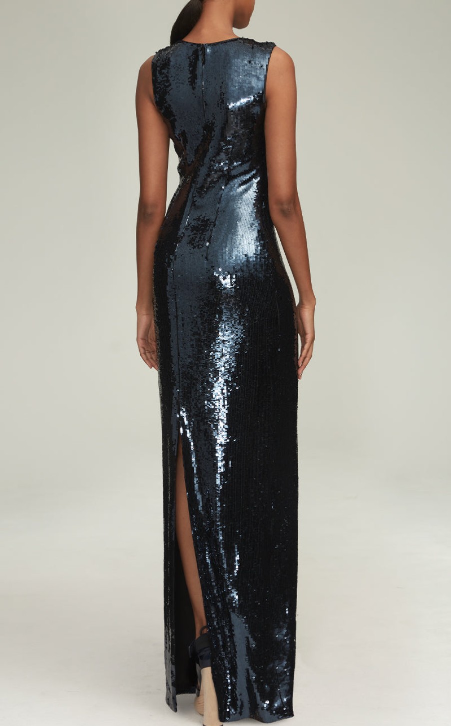Gowns BRANDON MAXWELL  The Everly Gown In Navy ~ Oscarsally